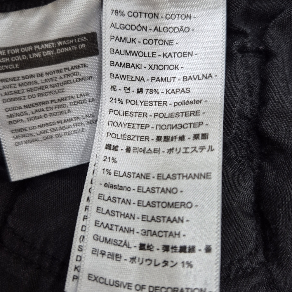 Levi's Classic Straight black jeans women's 14 short mid rise stretch - Picture 11 of 13